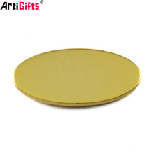 Wholesale Custom Hot Sale Plated Gold Metal blank lapel pins no minimum